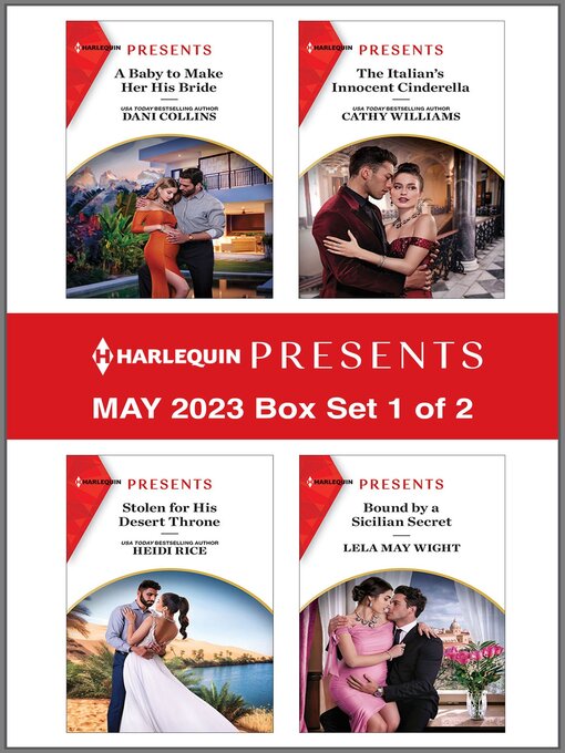 Harlequin Presents May 2023Box Set 1 of 2 King County Library